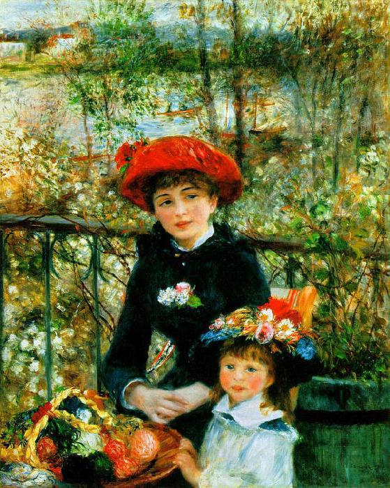 Pierre Renoir On the Terrace